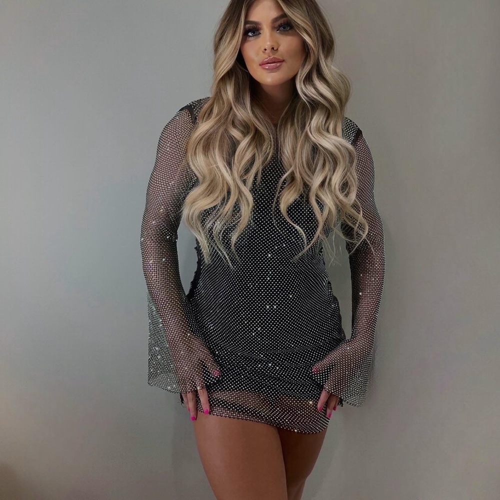 Fashion nova backless formal dress new with tags